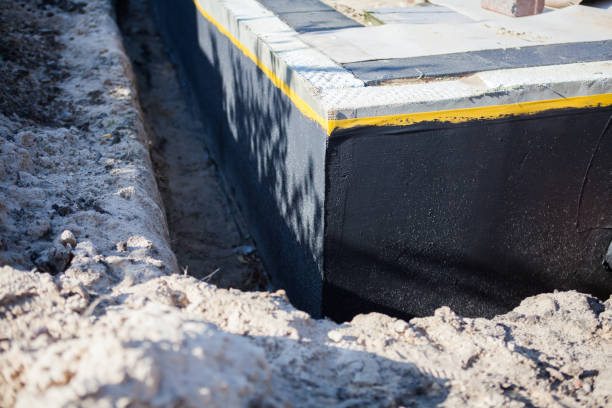 SJ Waterproofing Pros completing home waterproofing near Andover, MN